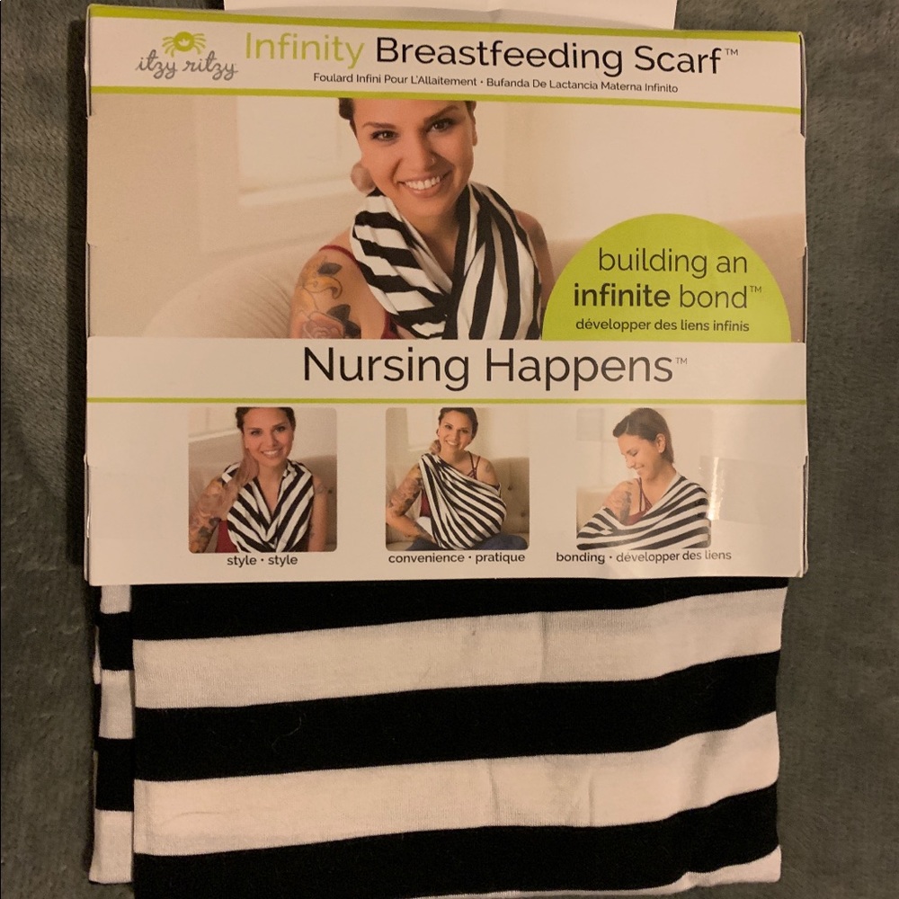 Infinity breastfeeding scarf